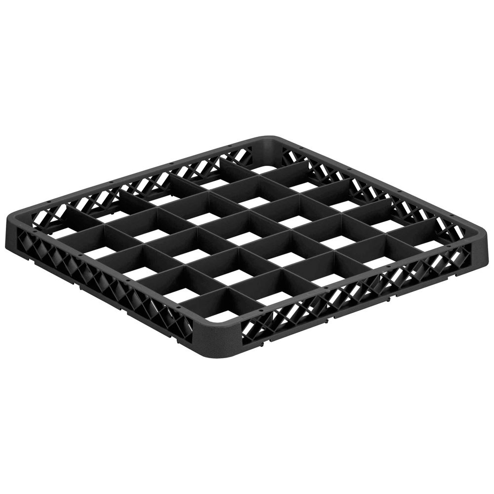 EXTENSÃO 4,5CM RACK COPOS 50X50CM PLÁSTICO PRETO