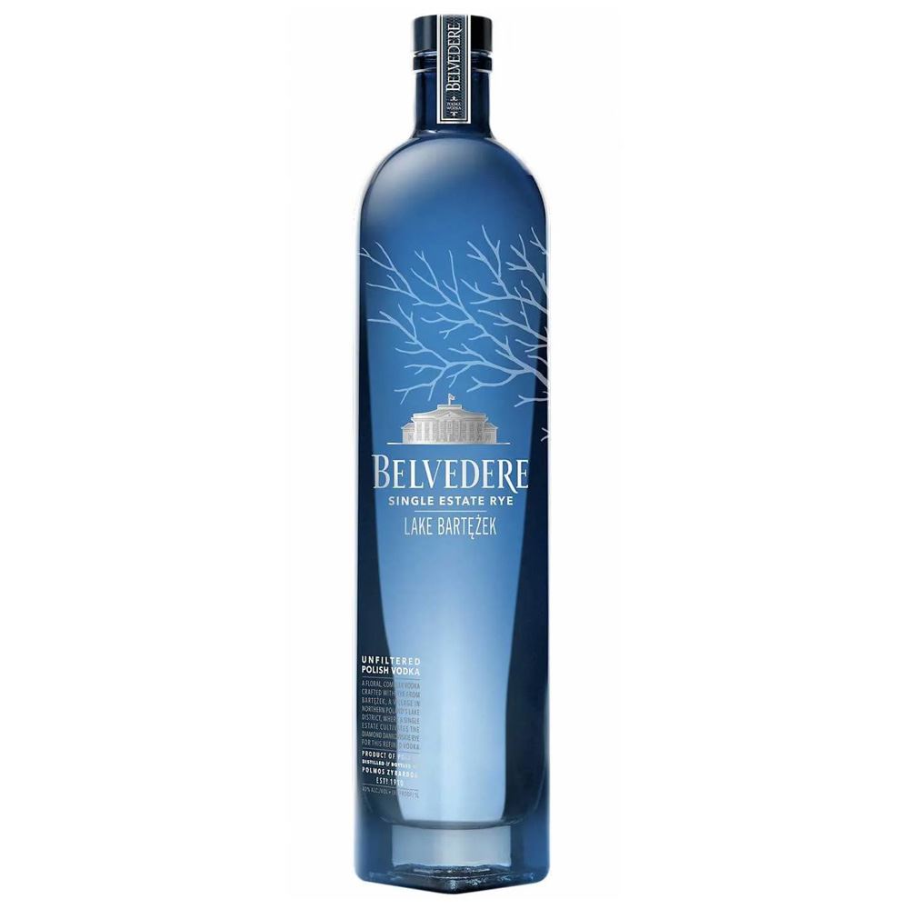 VODKA BELVEDERE SINGLE ESTATE LAKE BARTEZEK 70CL 40%