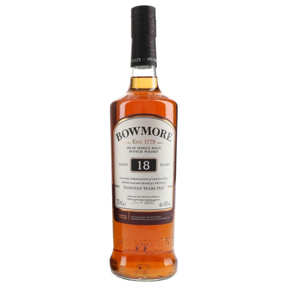 WHISKY BOWMORE 18 ANOS 70CL 43%