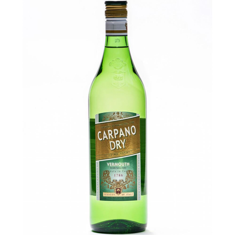 VERMUTE BRANCO CARPANO DRY 1L 18%