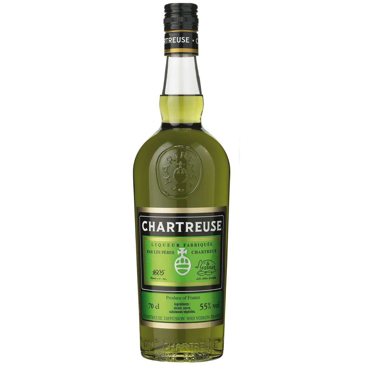 LICOR CHARTREUSE VERDE 70CL