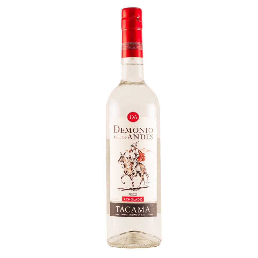 PISCO DEMONIO DE LOS ANDES ACHOLADO PERÚ 70CL 40%