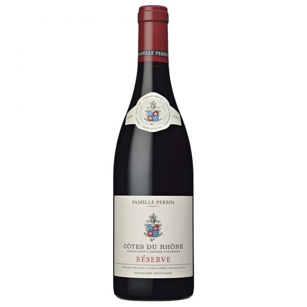 VINHO TINTO PERRIN COTES DU RHONE RESERVE 2021 75CL 14%