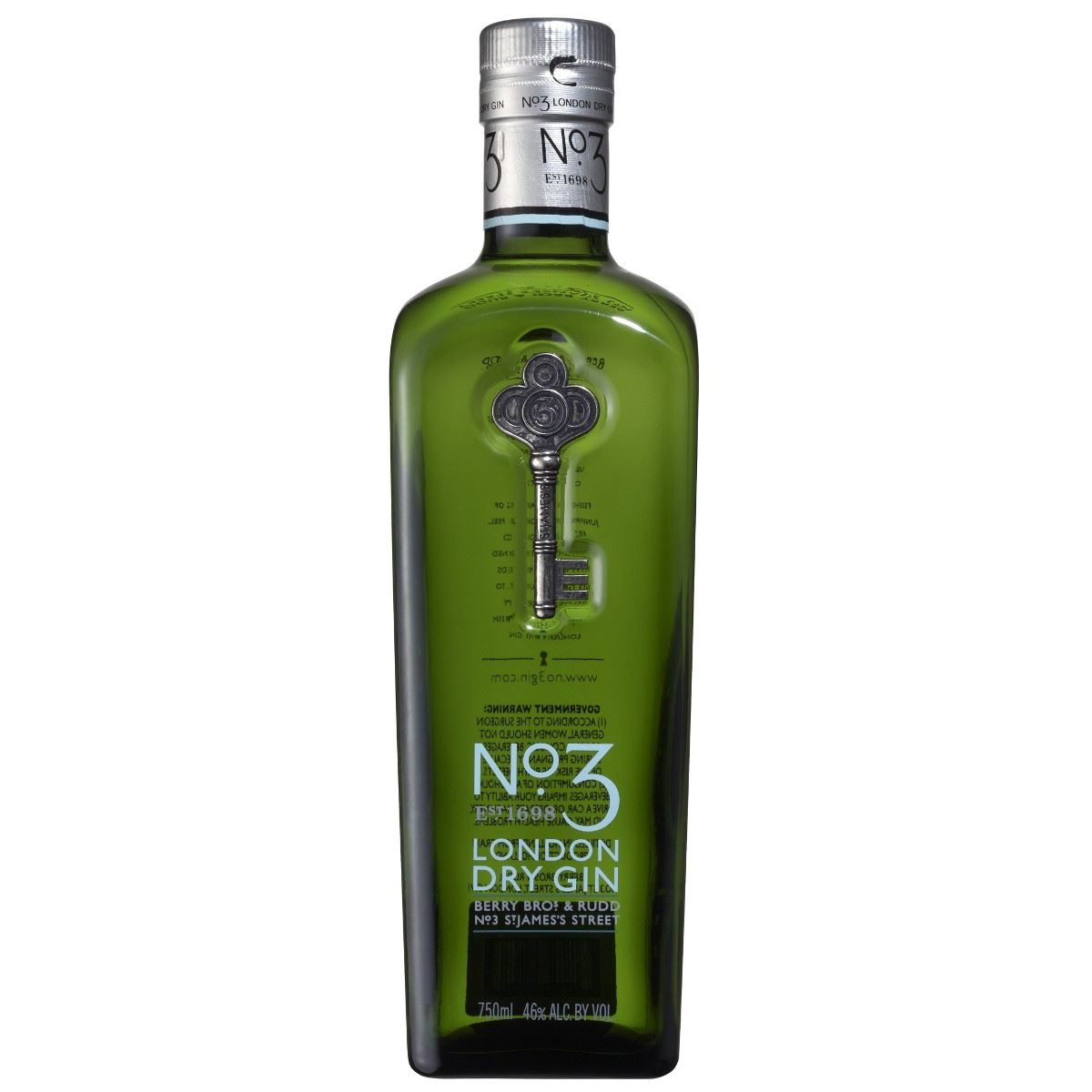 GIN LONDON Nº3 INGLATERRA 70CL 46%