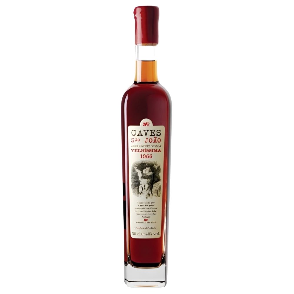 AGUARDENTE VÍNICA CAVES DE SÃO JOÃO VELHÍSSIMA 50CL 40,5%