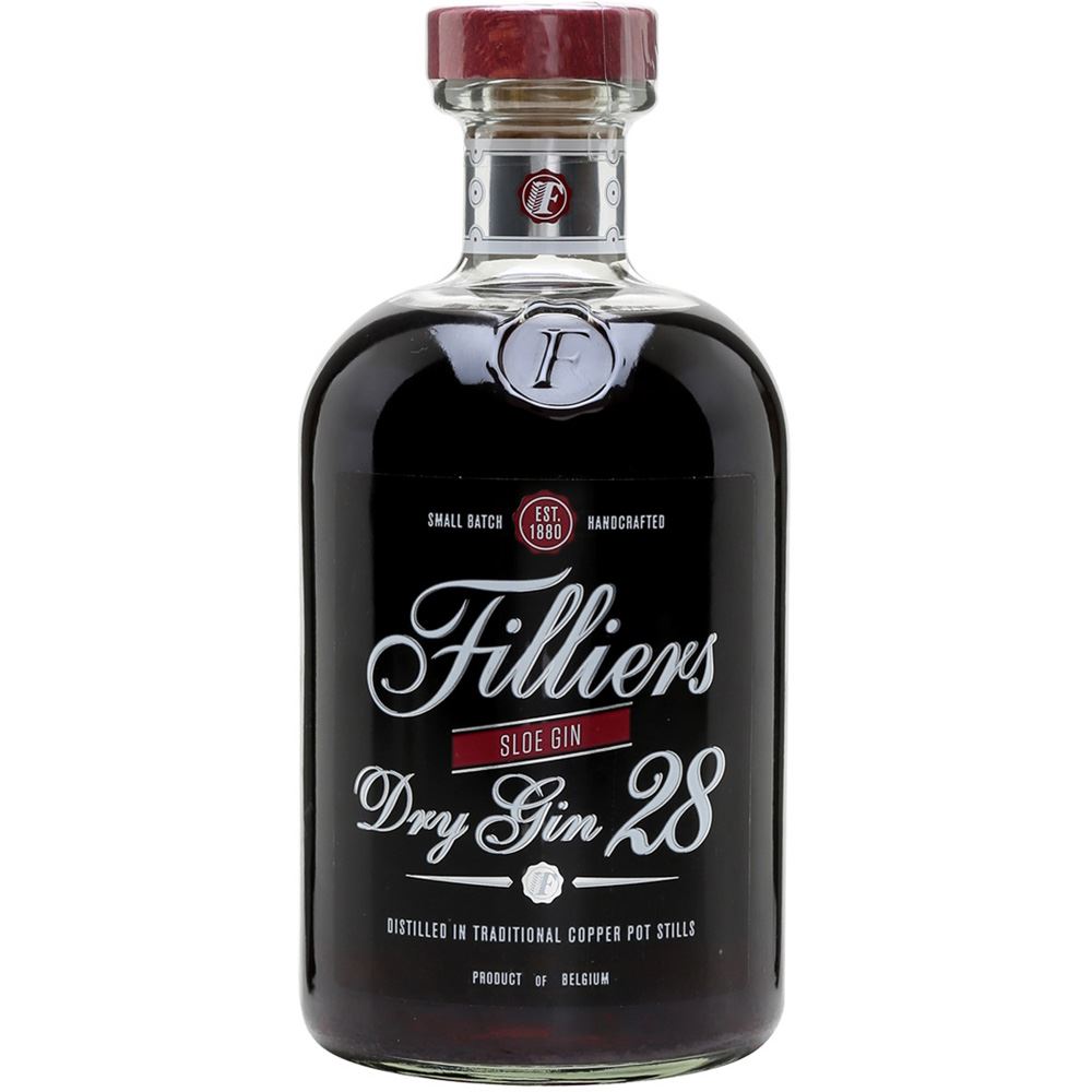 GIN FILLIERS DRY GIN 28 SLOE GIN BÉLGICA 50CL