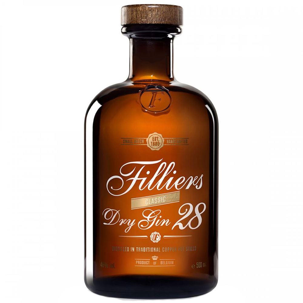 GIN FILLIERS DRY GIN 28 BÉLGICA 50CL