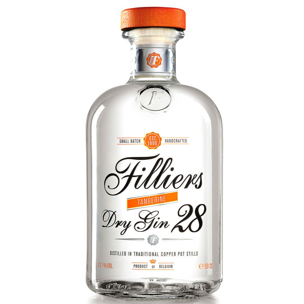 GIN FILLIERS DRY GIN 28 TANGERINE BÉLGICA 50CL