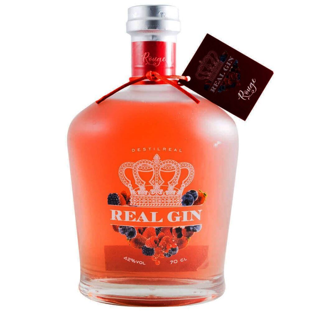 GIN REAL ROUGE 42% 70CL