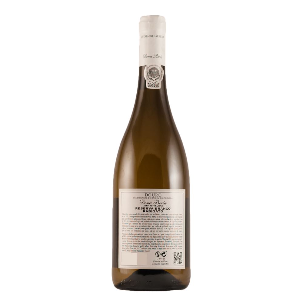 VINHO BRANCO DOURO DONA BERTA RABIGATO 75CL