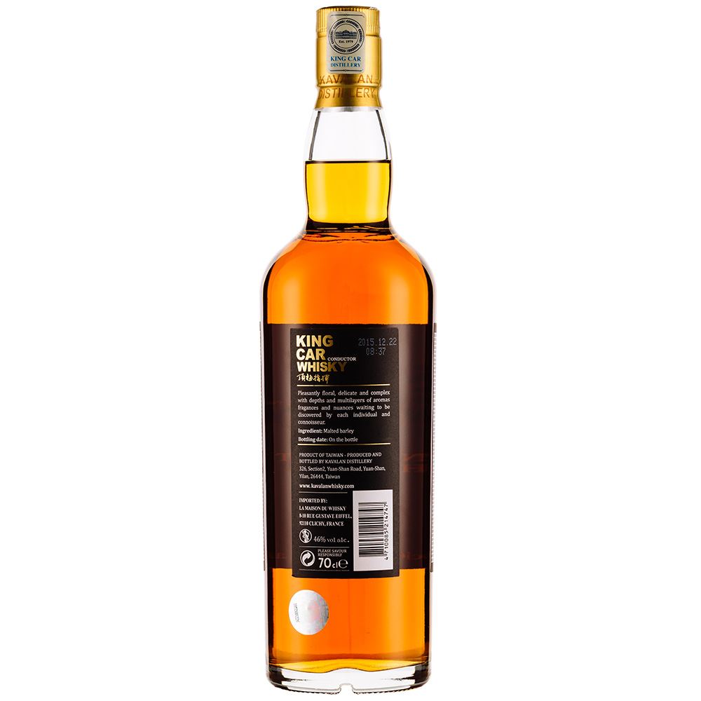 WHISKY KAVALAN KING CAR CONDUCTOR 70CL