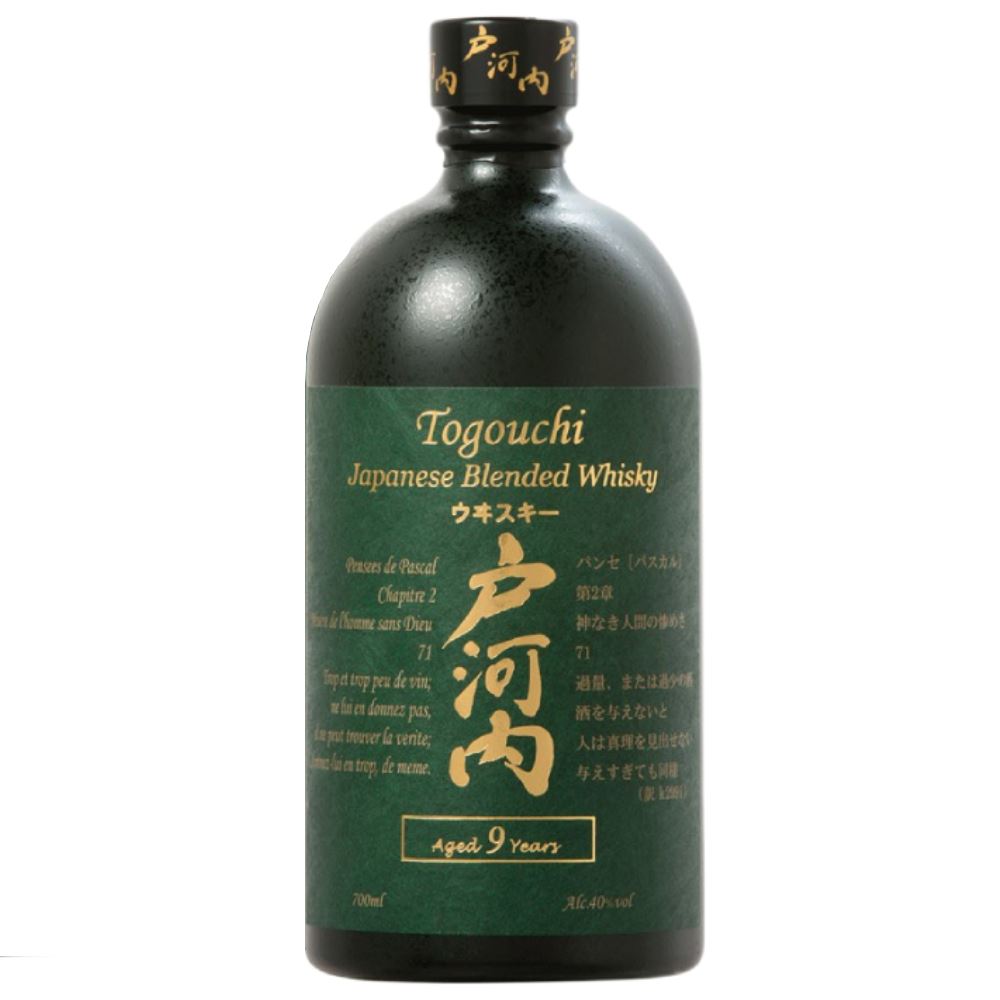 WHISKY TOGOUCHI JAPANESE 9 ANOS 70CL 40%