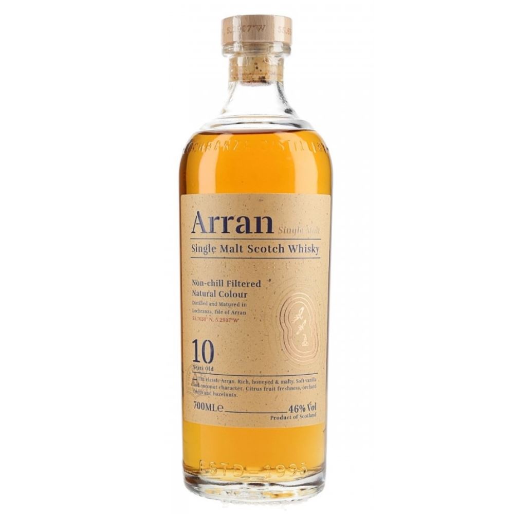 WHISKY ARRAN 10 ANOS 70CL 46%