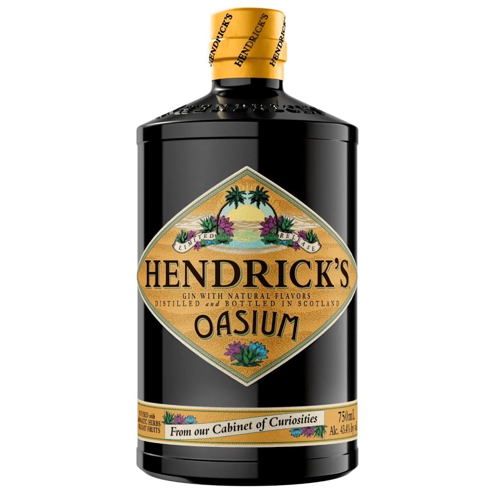 GIN HENDRICKS OASIUM 70CL 43,4%