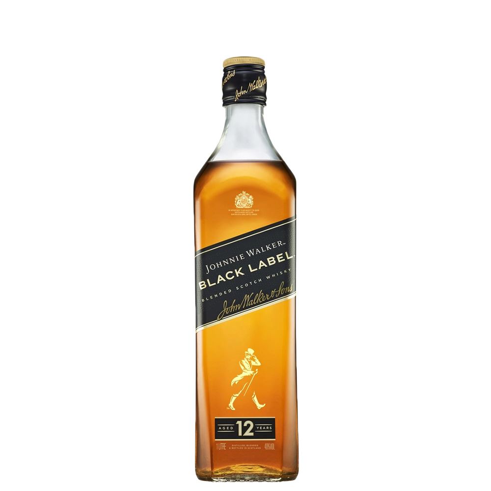 WHISKY JOHNNIE WALKER BLACK LABEL 20CL 40%