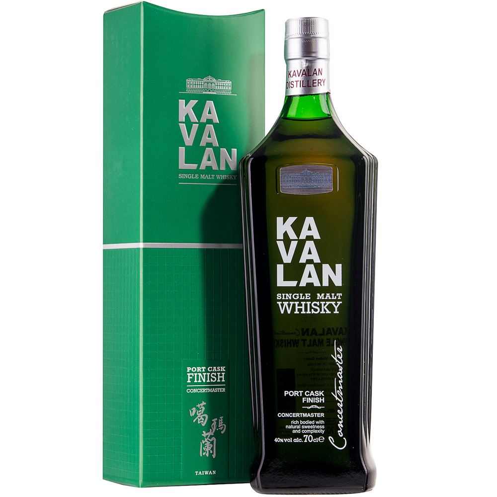 WHISKY SINGLE MALT KAVALAN PORT CASK FINISH TAIWAN 70CL