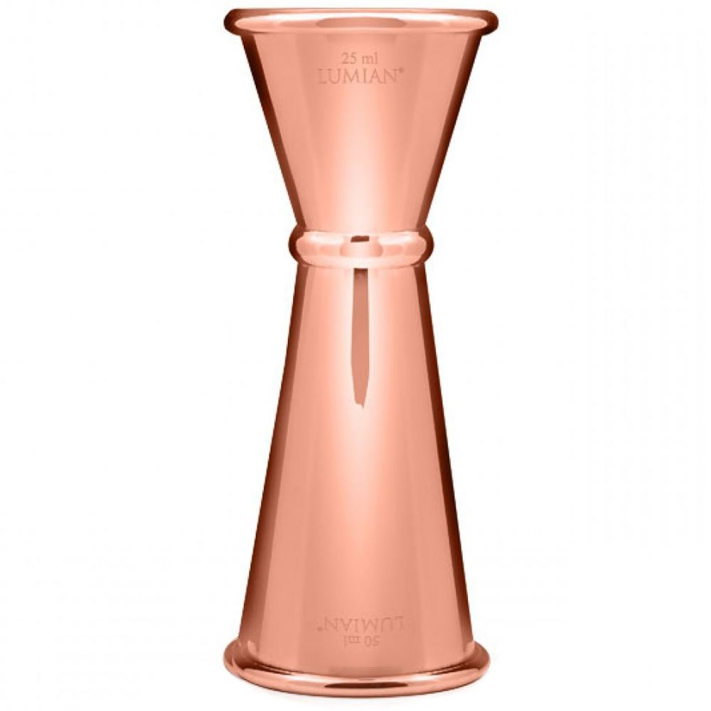 JAPANESE JIGGER 25/50ML COPPER LUMIAN