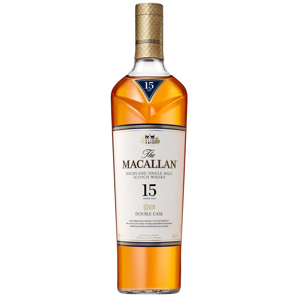 WHISKY MACALLAN 15Y DOUBLE CASK 70CL