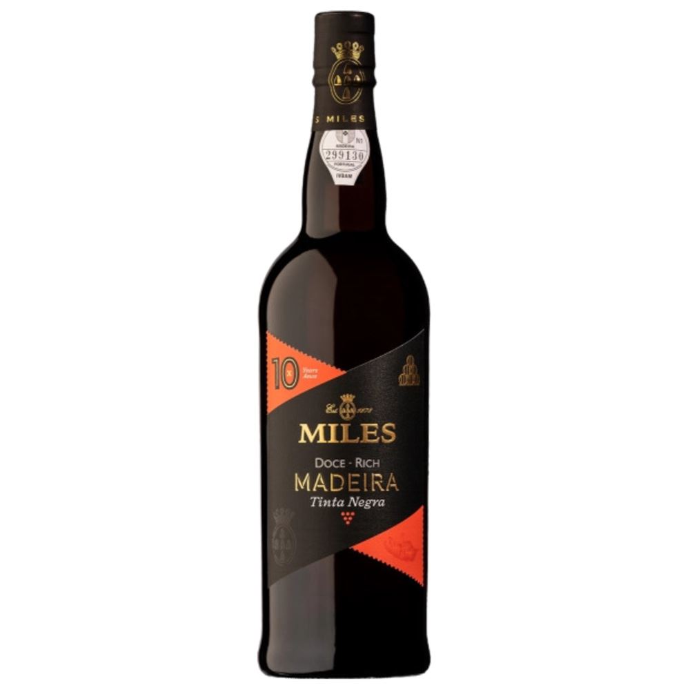 VINHO DA MADEIRA MILES 10 ANOS RICH 75CL 19%