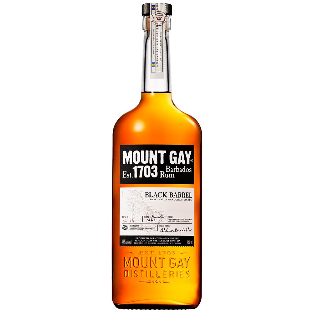 RUM MOUNT GAY BLACK BARREL 70CL 43%