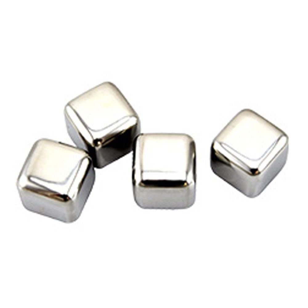 ICE CUBES STAINLESS (SET OF 4)