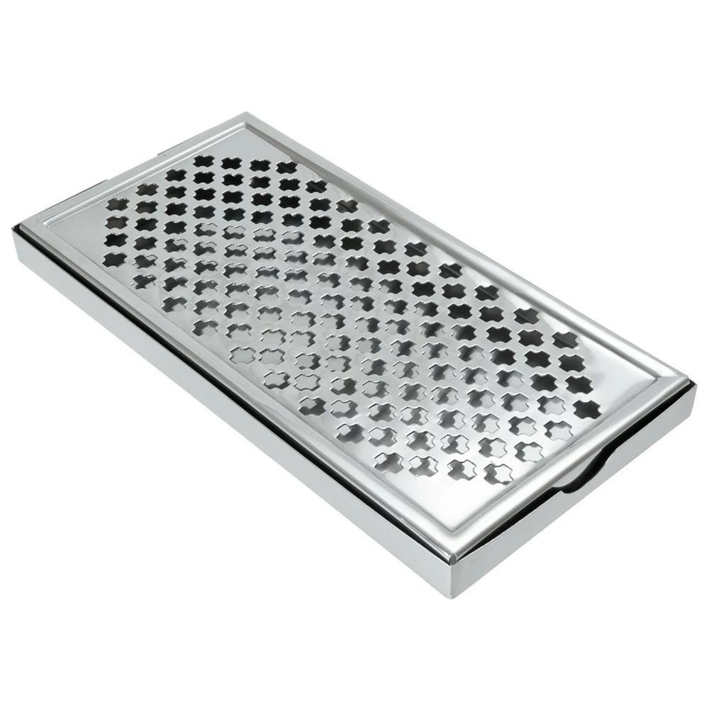 DRIP RECTANGULAR TRAY 30X15CM S/S