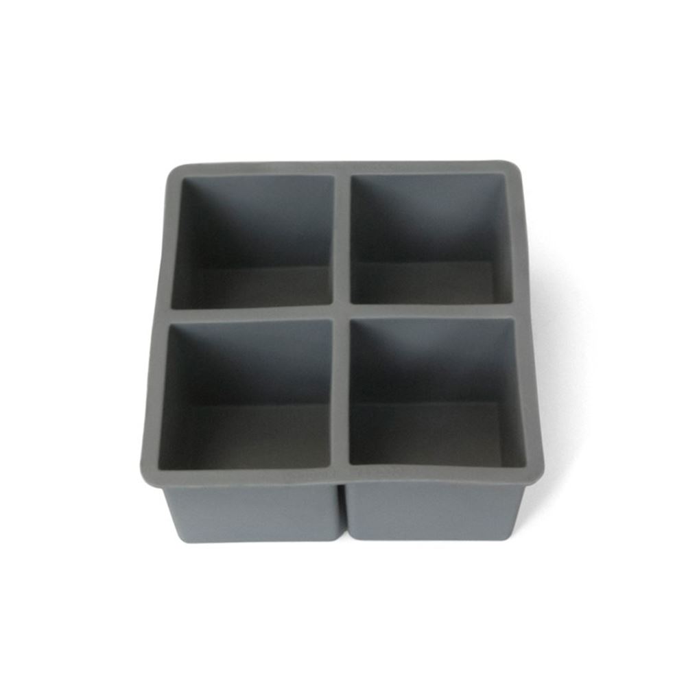 2.5IN SQUARE ICE CUBE TRAY - GRAY