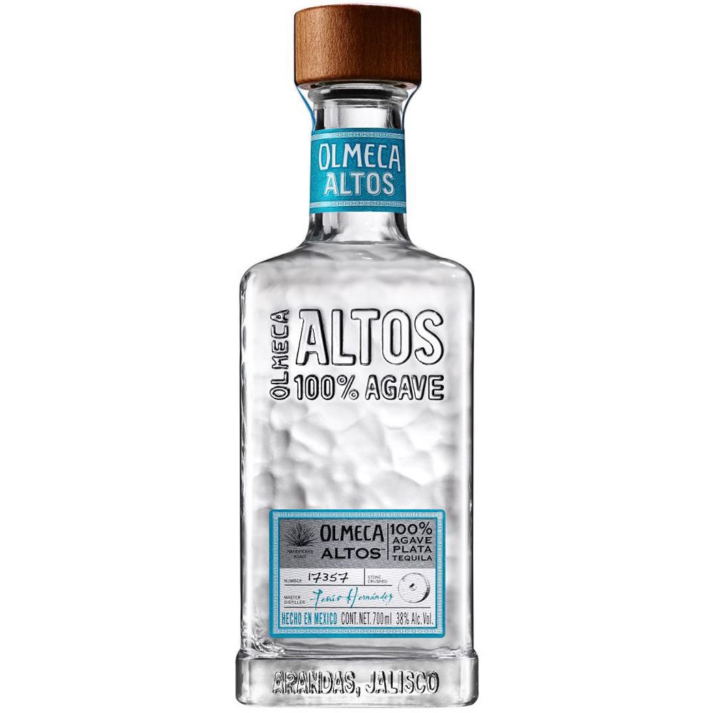 TEQUILA OLMECA ALTOS PLATA 70CL 38%