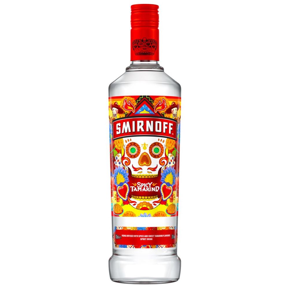 VODKA SMIRNOFF SPICY TAMARIND 70CL 30%