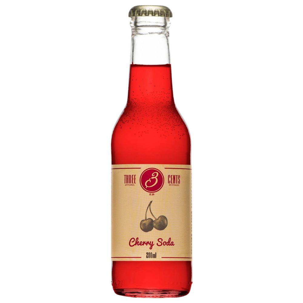 THREE CENTS CHERRY SODA (CEREJA) 200ML