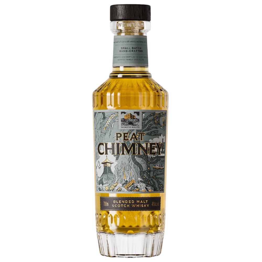 WHISKY WEMYSS MALTS PEAT CHIMNEY 70CL 46%