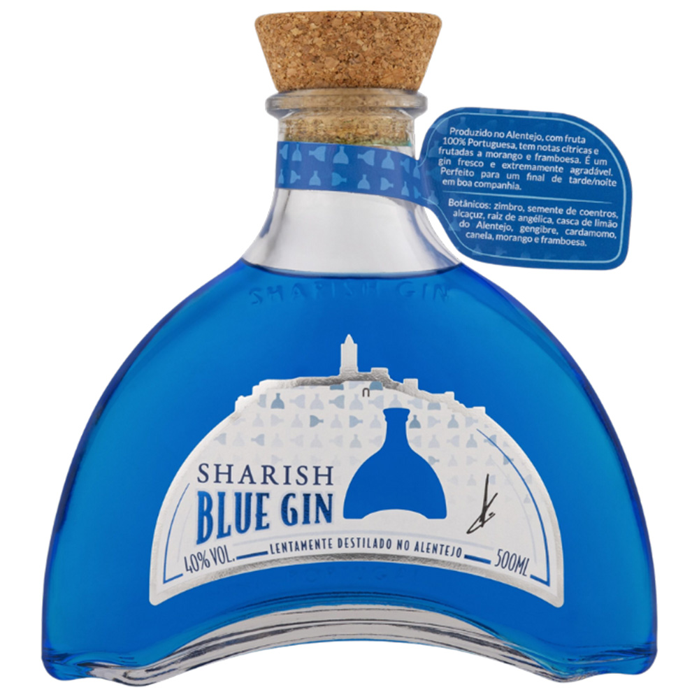 GIN SHARISH BLUE MAGIC PORTUGAL 50CL