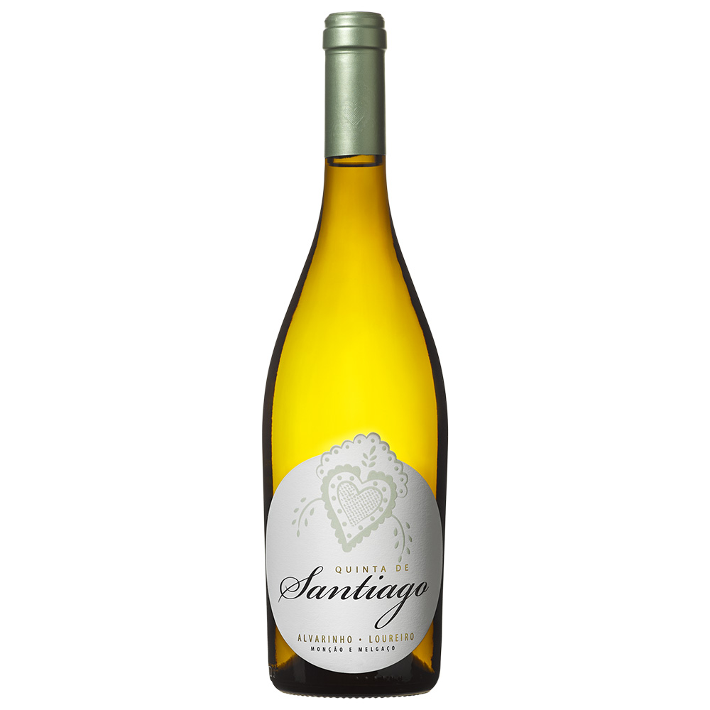 VINHO BRANCO QUINTA DE SANTIAGO  ALVARINHO E LOUREIRO 2023 75CL 12,5%